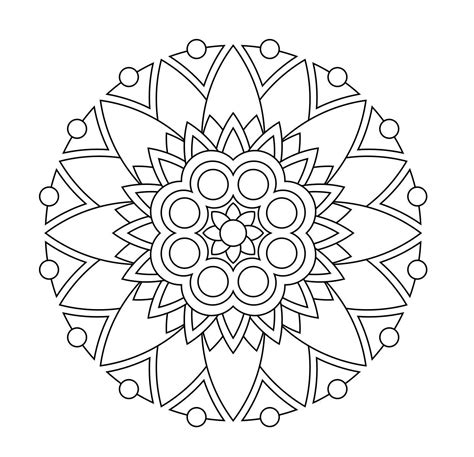 Mandala Stencil Printable
